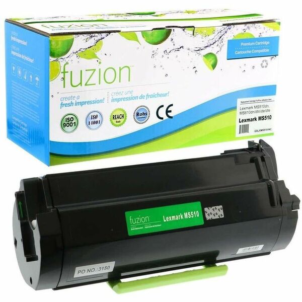 fuzion Compatible Toner Ultra High Yield for Lexmark 50F1U00 - Black - Yield: 20000