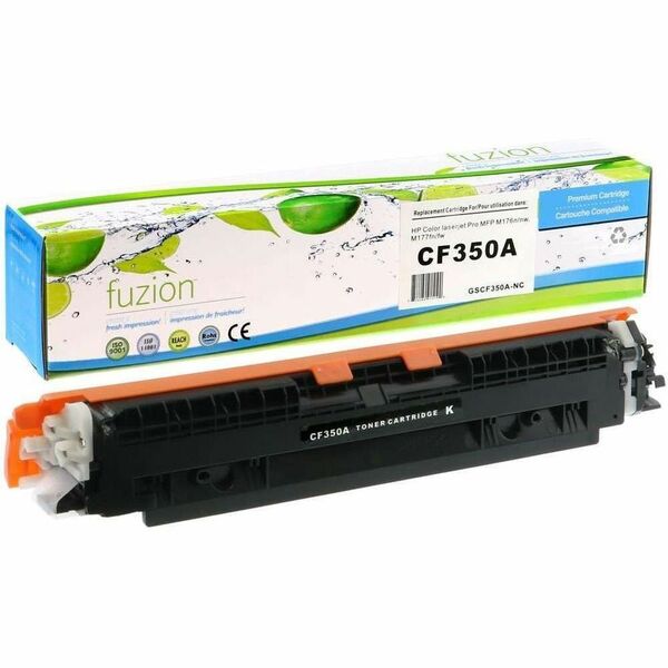 fuzion Compatible Toner for HP CF350A (130A) - Black - Yield: 1000