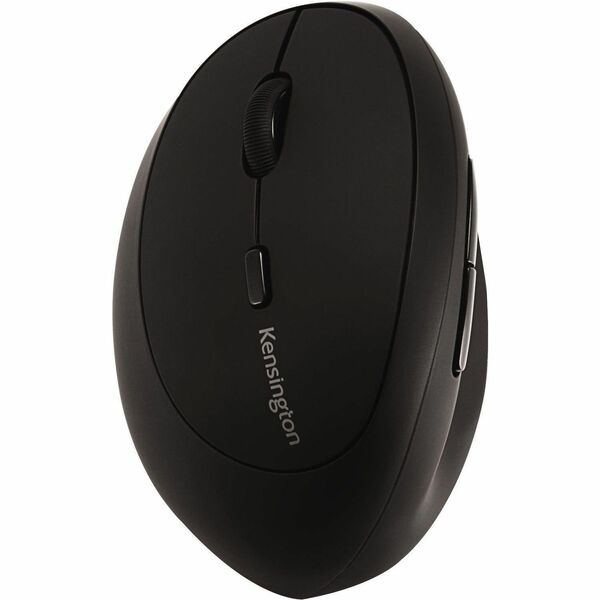Kensington Pro Fit Left-Handed Ergo Wireless Mouse - Wireless - Radio Frequency - 2.40 GHz - Black - USB - 1600 dpi - Scroll Wheel - 6 Button(s) - Small/Medium Hand/Palm Size - Left-handed - AA Battery Supported