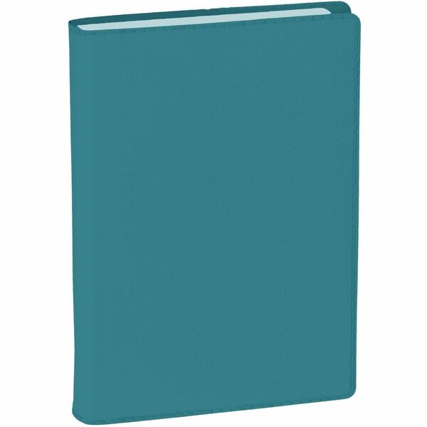 Quo Vadis Notebooks - Toscana - Green - Lined - 4"" x 6""" - 125 Pages - Stitched - 90 g/m&#178; Grammage - 4" (101.60 mm) x 6" (152.40 mm) Sheet Size - 0.40" (10.16 mm) Height x 4.25" (107.95 mm) Width x 6.25" (158.75 mm) Length - White Paper - Green Syn