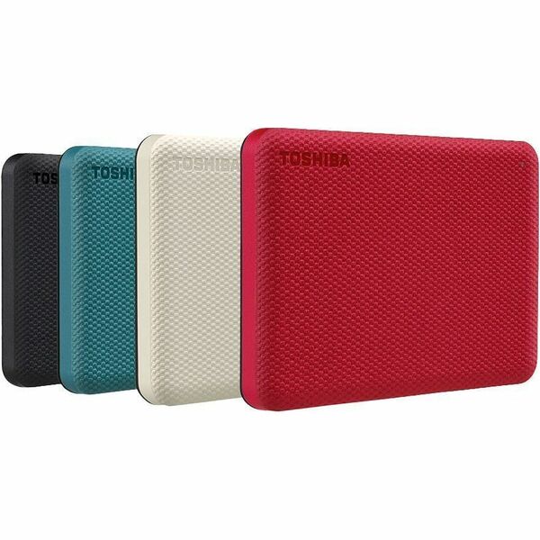 Toshiba Canvio Advance HDTCA40XW3CA 4 TB Portable Hard Drive - External - White - MAC, Desktop PC Device Supported - USB 3.0 - 2 Year Warranty