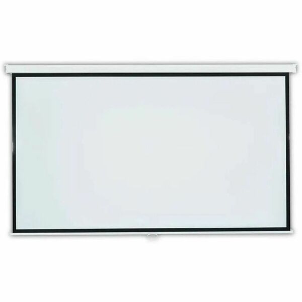 ViewSonic PJ-SCW-1001W 100" (2540 mm) Projection Screen - 16:9 - Matte White - 48.8" (1240 mm) Height x 87" (2210 mm) Width - Widescreen - Wall Mount, Ceiling Mount, Recessed/In-Ceiling Mount