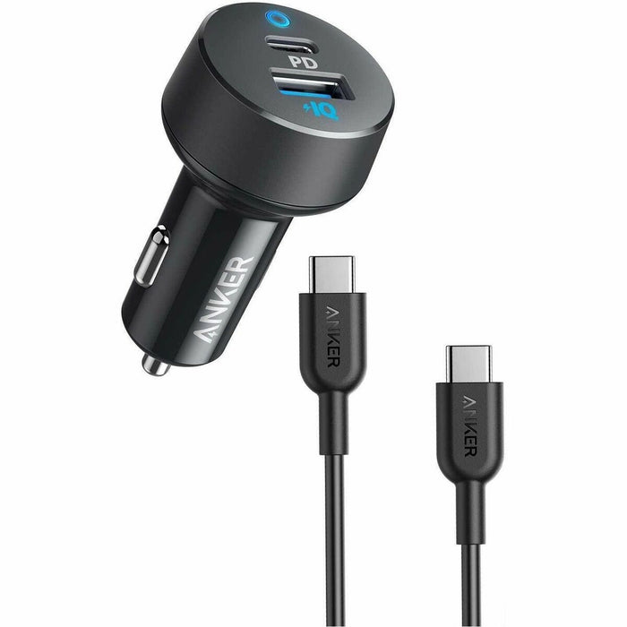 Cesium Anker PowerDrive PD 2 B2732HF15 35W Auto Adapter - 35 W - 12 V DC Input - Black - 1