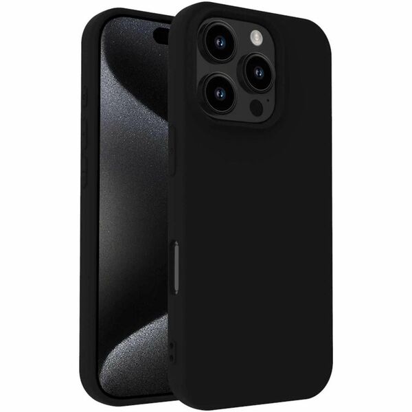 Blu Element BEGSB164 Gel Skin Case iPhone 16 Pro Max Black - For Apple iPhone 16 Pro Max Smartphone - Black - Drop Resistant, Shock Absorbing - Thermoplastic Polyurethane (TPU) - 1 Each
