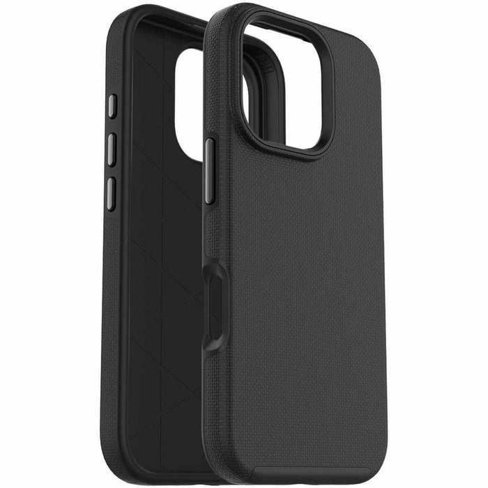Blu Element BEARIP161B4 Armour Rugged Case iPhone 16 Pro Max Black - For Apple iPhone 16 Pro Max Smartphone - Black - Shock Proof, Anti-slip, Drop Resistant, Shock Absorbing - Rugged - 1 Each