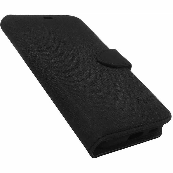 Blu Element Carrying Case (Folio) Samsung Galaxy A16 5G Smartphone - Black - Impact Resistant - 1 Each