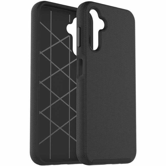 Blu Element BEARRGA16BL Armour Rugged Case Galaxy A16 5G Black - For Samsung Galaxy A16 5G Smartphone - Textured - Black - Shock Proof, Anti-slip, Drop Resistant, Shock Absorbing - Rugged - 1 Each