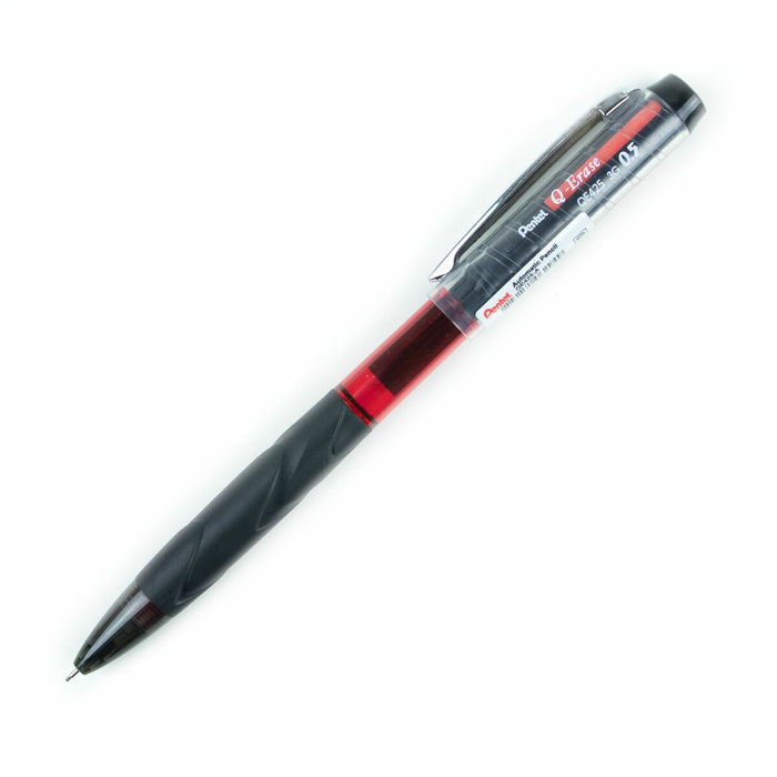 Pentel Q-ERASE Mechanical Pencil, 0.5mm Black Barrel - Mechanical Pencil, Writing, Drawing, School Supply, Pre-loaded with Lead