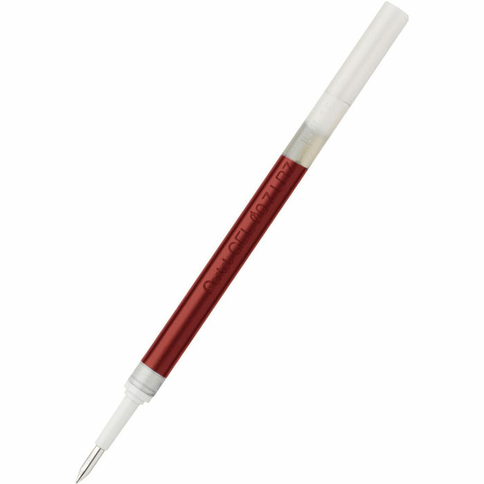 Pentel Refill Ink - For Pentel EnerGel Gel Pen, (0.7mm) Medium Point, Red Ink - 0.7 mm (0.03") , Medium Point - Red Ink - Glob-free, Smear Resistant, Smooth Writing, Smudge Resistant