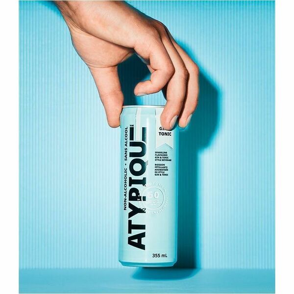 Atypique Gin & Tonic - 355 mL - Gin & Tonic - 12 Pack