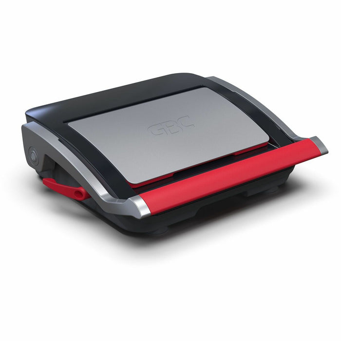 GBC CB25 CombBind Punch and Bind Machine - CombBind - 500 Sheet(s) Bind - 25 Punch - 5.43" (137.92 mm) Height x 19.43" (493.52 mm) Width x 17" (431.80 mm) Depth - Black, Red