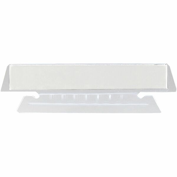 Smead Hanging Folder Tabs - Clear Poly Tab(s) - PVC-free, Archival-safe, Smudge Resistant - 250 / Pack