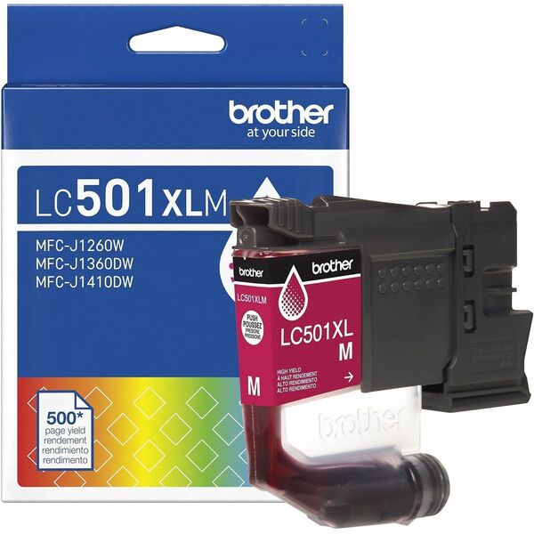 Brother Original High (XL) Yield Inkjet Ink Cartridge - Magenta - 1 Each - 500 Pages