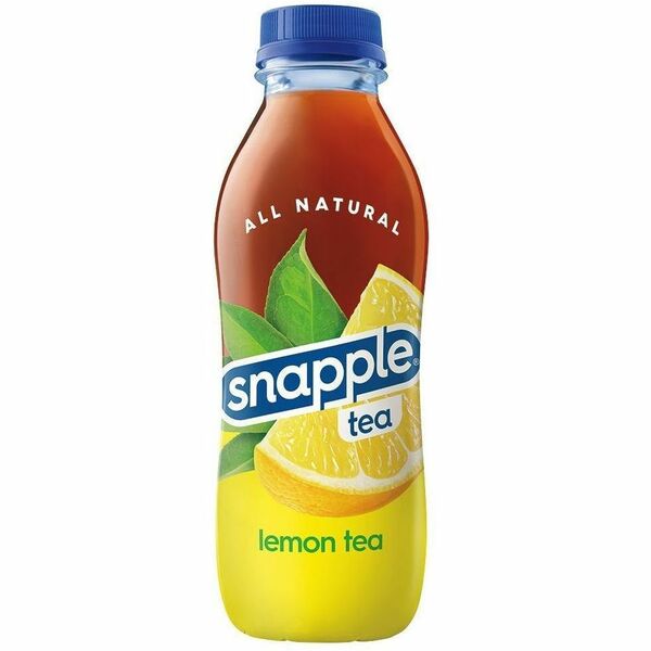 Snapple&reg; Zero Sugar Lemon Tea - Ready-to-Drink - Sugar Free - 473.18 mL - Lemon Tea - 12 / Each
