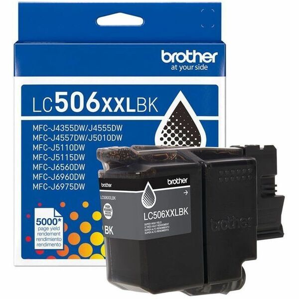 Brother LC506XXLBKS Original Super High Yield Inkjet Ink Cartridge - Black - 1 Each - 5000