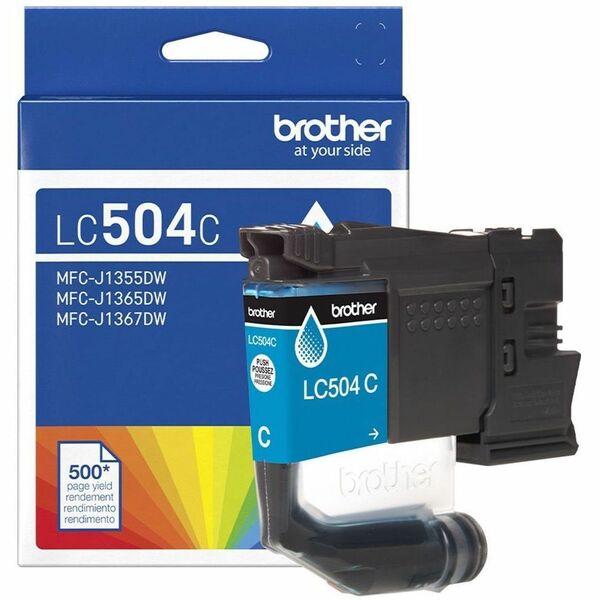 Brother Original Standard Yield Inkjet Ink Cartridge - Cyan Pack - 500 pages