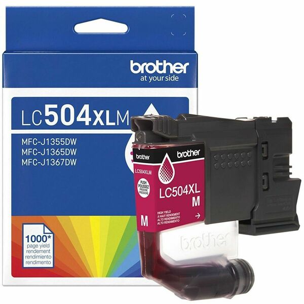 Brother Original High (XL) Yield Inkjet Ink Cartridge - Magenta - 1 Each - 1000 Pages