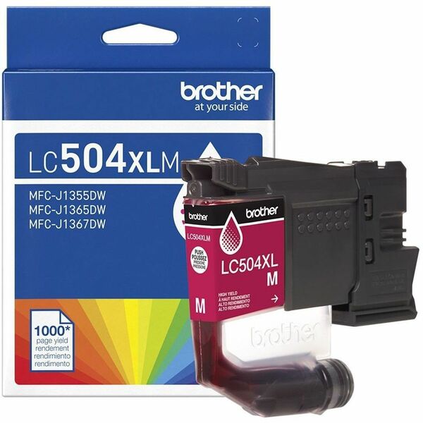 Brother Original High (XL) Yield Inkjet Ink Cartridge - Magenta Pack - 1000 Pages