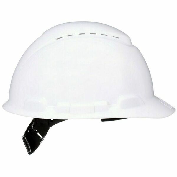 3M Safety Cap - Head, Impact Protection - White - Pinlock, Vented, Comfortable, Padded, Sweatband, Adjustable Height, Non-vented - 1 Each