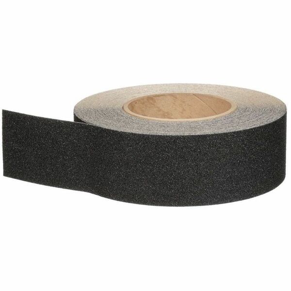 3M Safety-Walk Heavy-Duty Tread - 20 yd (18.3 m) Length x 2" (50.8 mm) Width - Black - Polymer - Slip Resistant, Abrasion Resistant, Mildew Resistant, Mold Resistant, Curl Resistant, Tear Resistant - For Indoor, Outdoor, Metal, Wood, Concrete, Stairway, L