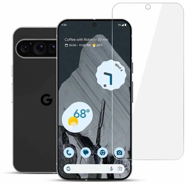 22Cases Glass Screen Protector for Google Pixel Transparent - For OLED Smartphone - Oil Resistant, Scratch Proof - 9H - Tempered Glass - for Google Pixel 9 Pro XL - 1 Each
