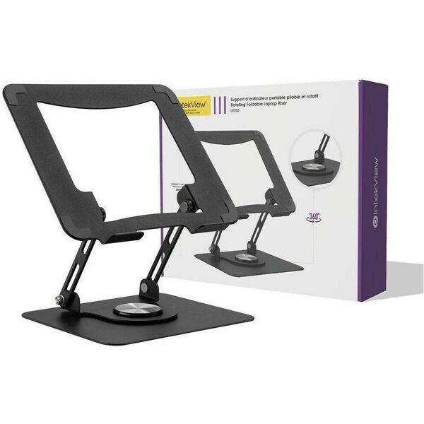 Intekview 360&deg; Rotating Foldable Laptop Riser - 1 Pack