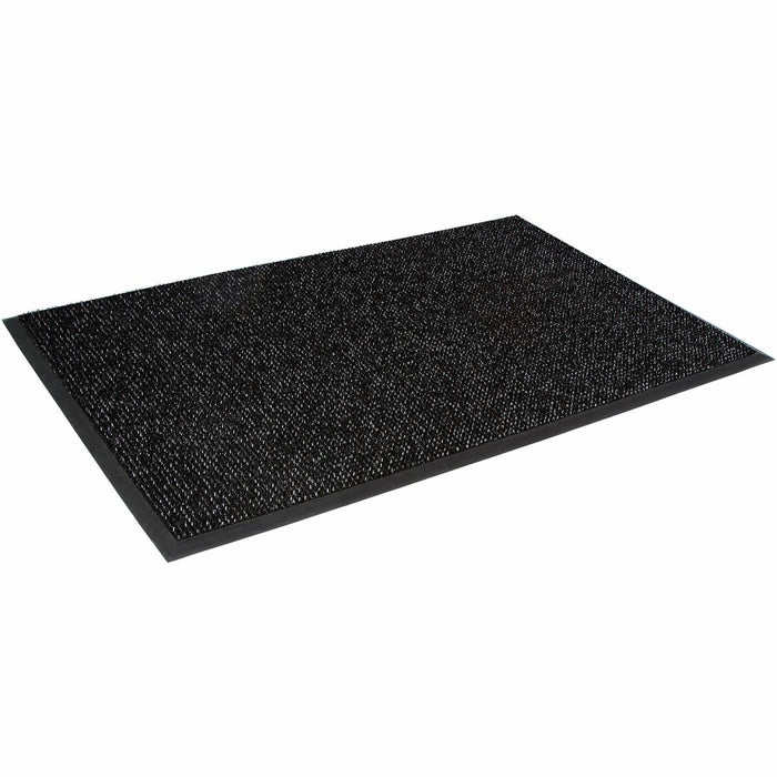Mat Tech Astro-Plus™ Scraper Entrance Mat - Entrance, Indoor, Outdoor - 60" (1524 mm) Length x 36.30" (922.02 mm) Width x 0.625" (15.88 mm) Thickness - Polyethylene - Black - 1 Each