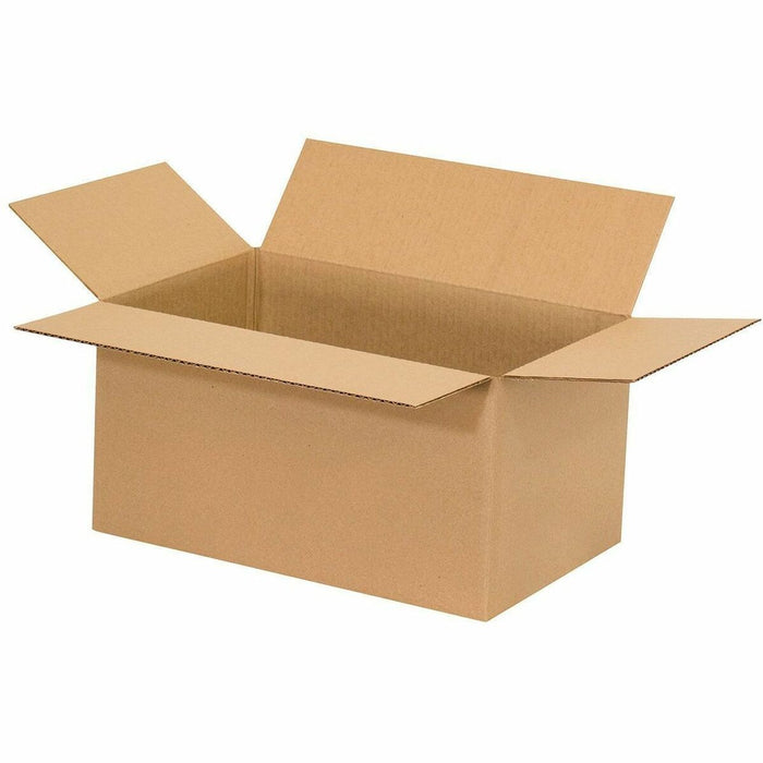 Spicers Shipping Case - External Dimensions: 10" (254 mm) Width x 10" (254 mm) Depth x 14" (355.60 mm) Height - Single Wall - 32 ECT - Stackable - Corrugated, Cardboard - Kraft - For Storage, Warehouse Item, Packaging, Shipping - 25 / Pack