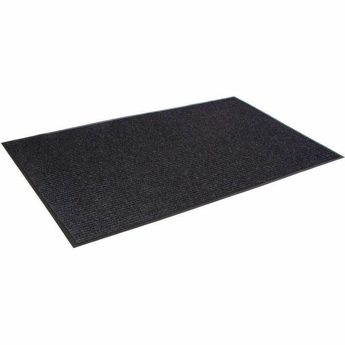 Mat Tech Prorib Wiper/Scraper Entrance Matting (Roll) - Entrance, Business - 60 ft (18288 mm) Length x 72" (1828.80 mm) Width x 0.313" (7.94 mm) Thickness - Charcoal - 1 Each