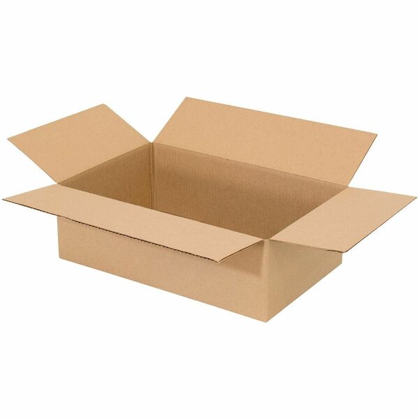 Spicers Shipping Case - Single Wall - 32 ECT - Stackable - Corrugated, Cardboard - Kraft - For Storage, Warehouse Item, Packaging, Shipping - 25 / Pack