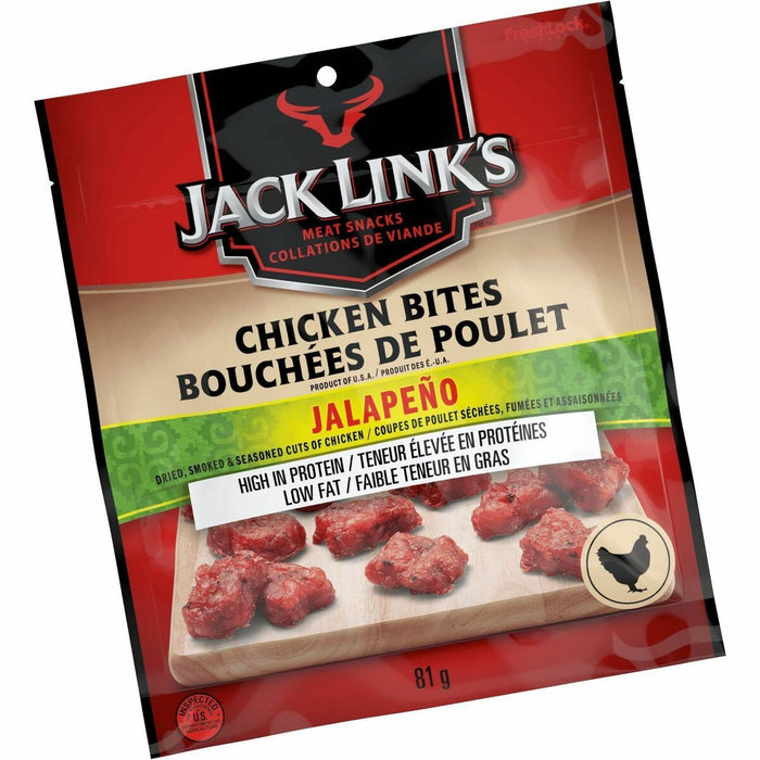 Jack Link's Meat Snack - Jalapeno - 2.86 oz (81 g) - 1 Each