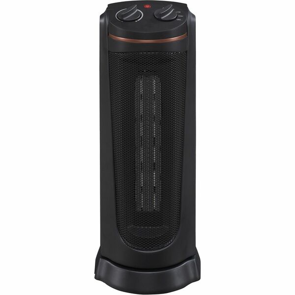Matrix Oscillating Tower Heater, Ceramic, Electric, 5200 BTU/H - Ceramic - Electric - 747.33 W to 1.52 kW - 2 x Heat Settings - 1500 W - 120 V AC - Oscillation - Tower