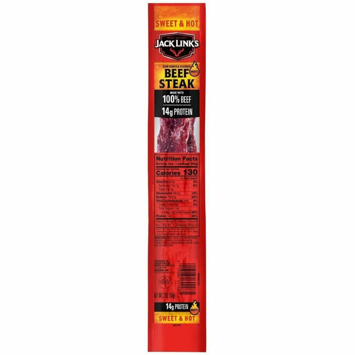 Jack Link's Beef Snack - Sweet and Spicy - 0.99 oz (28 g) - 12