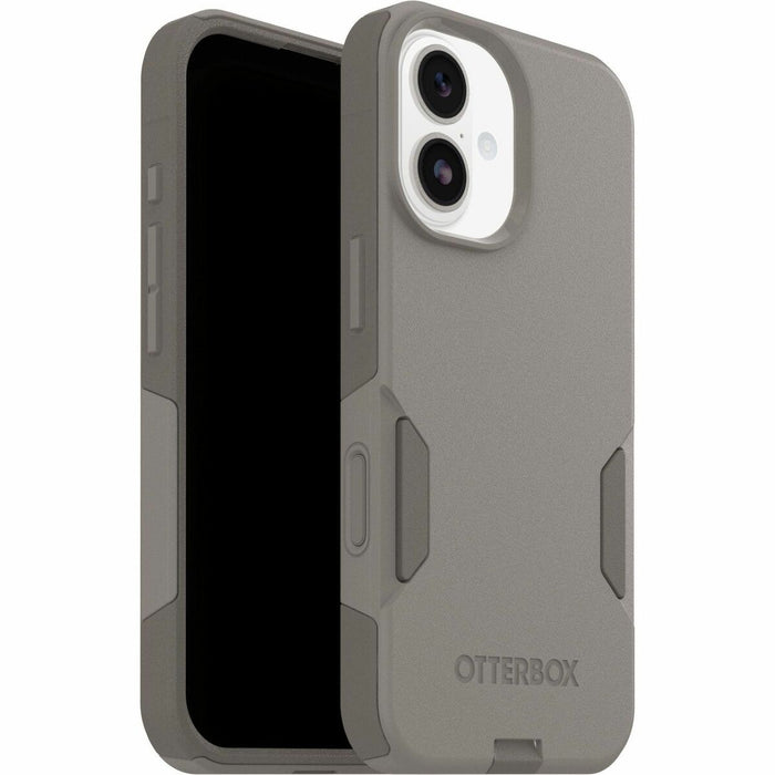 OtterBox iPhone 17 Case Commuter Series - For Apple iPhone 17 Smartphone - Beige - Drop Resistant, Scrape Resistant, Impact Absorbing, Dust Resistant, Dirt Resistant, Scratch Resistant - Thermoplastic Elastomer (TPE), Polycarbonate - Wireless Charging Com