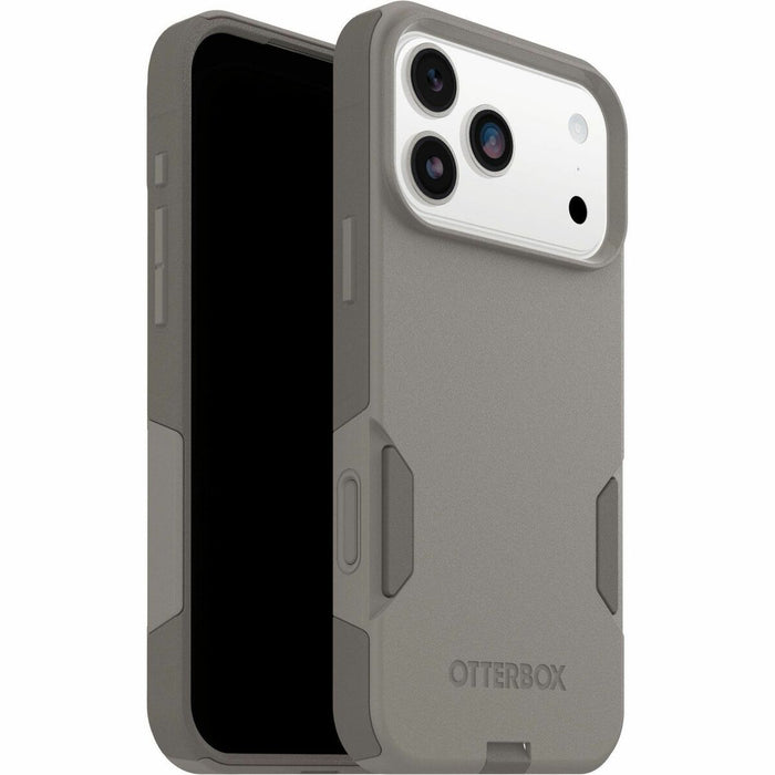 OtterBox iPhone 17 Pro Max Case Commuter Series - For Apple iPhone 17 Pro Max Smartphone - Textured Sides - Gray - Drop Resistant, Scrape Resistant, Impact Absorbing, Dust Resistant, Dirt Resistant, Scratch Resistant - Thermoplastic Elastomer (TPE), Polyc