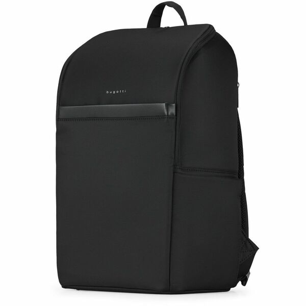 bugatti Essential Carrying Case (Backpack) for 15" to 15.6" Notebook - Black - Water Resistant, RFID Resistant - Nylon, Mesh, Polyester Body - Shoulder Strap, Trolley Strap - 18" (457.20 mm) Height x 11.80" (299.72 mm) Width x 6" (152.40 mm) Depth - 1 Eac