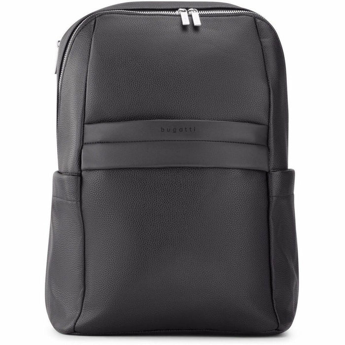 bugatti Manhattan Carrying Case (Backpack) for 15.6" Notebook - Black - Mesh, Polyester Body - Shoulder Strap, Trolley Strap - 17.25" (438.15 mm) Height x 12" (304.80 mm) Width x 5.50" (139.70 mm) Depth - 1 Each