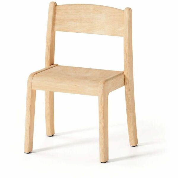 bloom Environ Chair 12 - Birch Plywood Seat Material - Birch Plywood Back Material - Beechwood Frame Material - Angled Leg, Four-legged Base - Plastic, Solid Wood - 1 Each