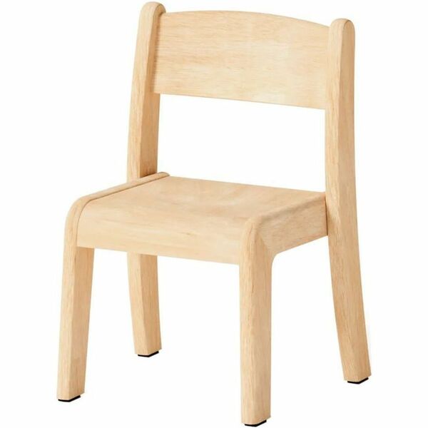 bloom Environ Chair 10 - Birch Plywood Seat Material - Birch Plywood Back Material - Beech Wood Frame Material - Angled Leg, Four-legged Base - Plastic, Solid Wood - 1 Each