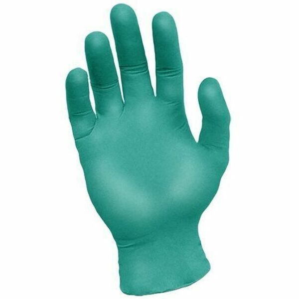 RONCO NE5 Examination Gloves - 2X-Large - 5 mil (0.13 mm) Thickness - XXL Size - For Right/Left Hand - Nitrile - Green - Comfortable, Ambidextrous, Textured, Latex-free - For Food, Medical, Healthcare, Veterinary, Chemotherapy, Automotive, Dental, Fishery