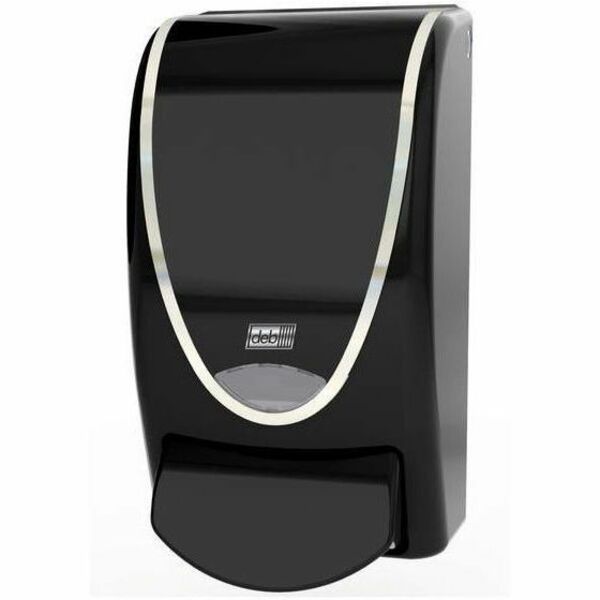 SC Johnson Proline Curve Dispensers - Manual - 1 L Capacity - Chrome, Black - 1 Each