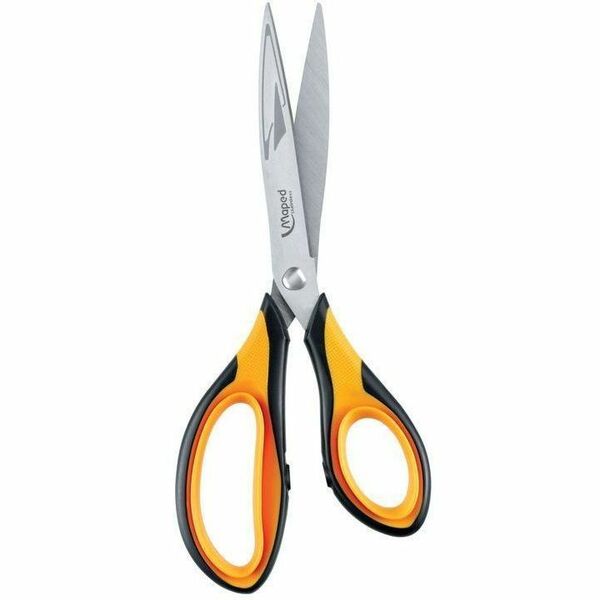 Maped Ultimate Scissors - 8.27" (210 mm) Overall Length - Stainless Steel - 1 Each