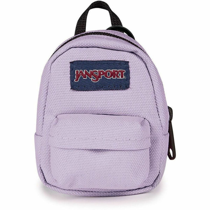 Jansport Carrying Case School - Lilac - Fabric, 600D Polyester Body - Shoulder Strap, Wrist Strap - 1 Each