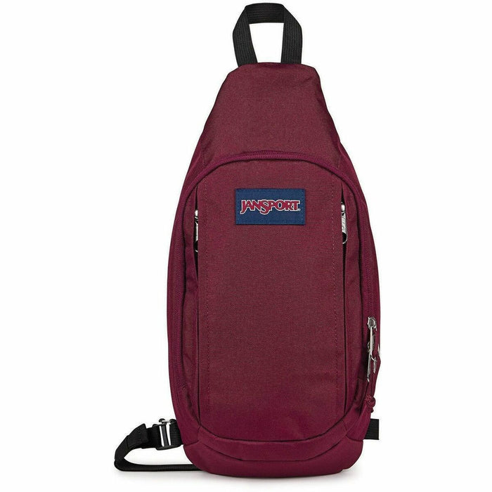 Jansport Carrying Case (Sling) Daily Essential - 600D Polyester Body - Shoulder Strap, Handle, D-ring - 8" (203.20 mm) Height x 16" (406.40 mm) Width x 2.80" (71.12 mm) Depth - 6 L Volume Capacity - 1 Each
