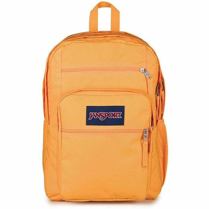 Jansport BIG STUDENT Carrying Case (Backpack) for 15" Notebook - Orange - 6000D Polyester Body - Shoulder Strap, Handle - 17" (431.80 mm) Height x 13" (330.20 mm) Width x 7.50" (190.50 mm) Depth - Extra Large Size - 34 L Volume Capacity - 1 Each