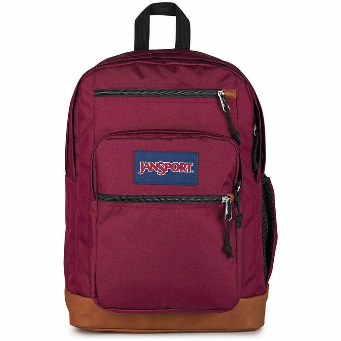 Jansport Cool Student Carrying Case (Backpack) for 15" Notebook - 600D Polyester, Synthetic Leather Body - Shoulder Strap, Handle - 17" (431.80 mm) Height x 12" (304.80 mm) Width x 8" (203.20 mm) Depth - Extra Large Size - 34 L Volume Capacity - 1 Each