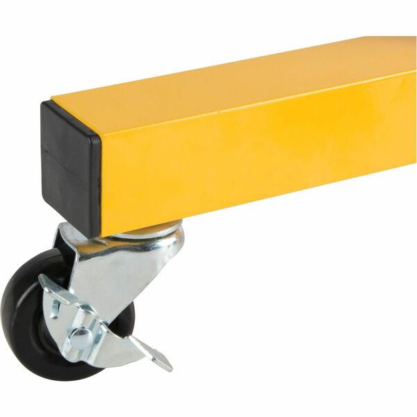 Zenith Safety Products Optional Caster Set for Expandable Barrier SDK990 - Rubber - 1 Each
