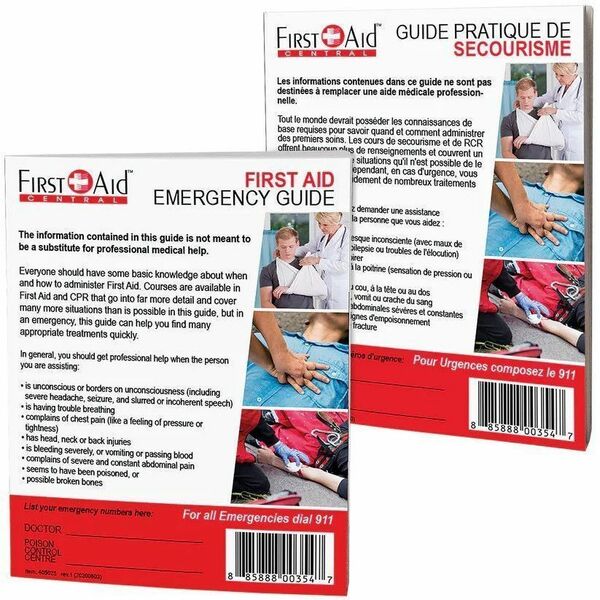 First Aid Central Guide (EN/FR) Printed Book - English, French