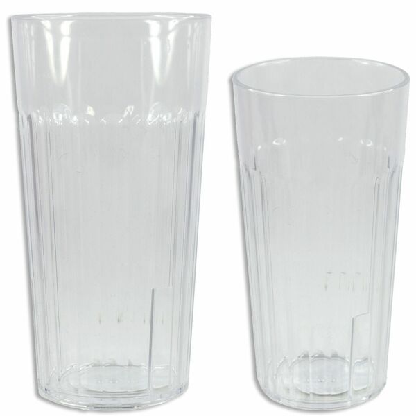 Arrow Clear Tumblers - 473.18 mL - Clear - 24 / Box