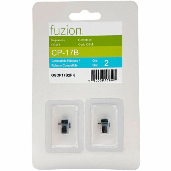 fuzion Compatible Ink Roller for Canon CP-17B - Black - PACK OF 2